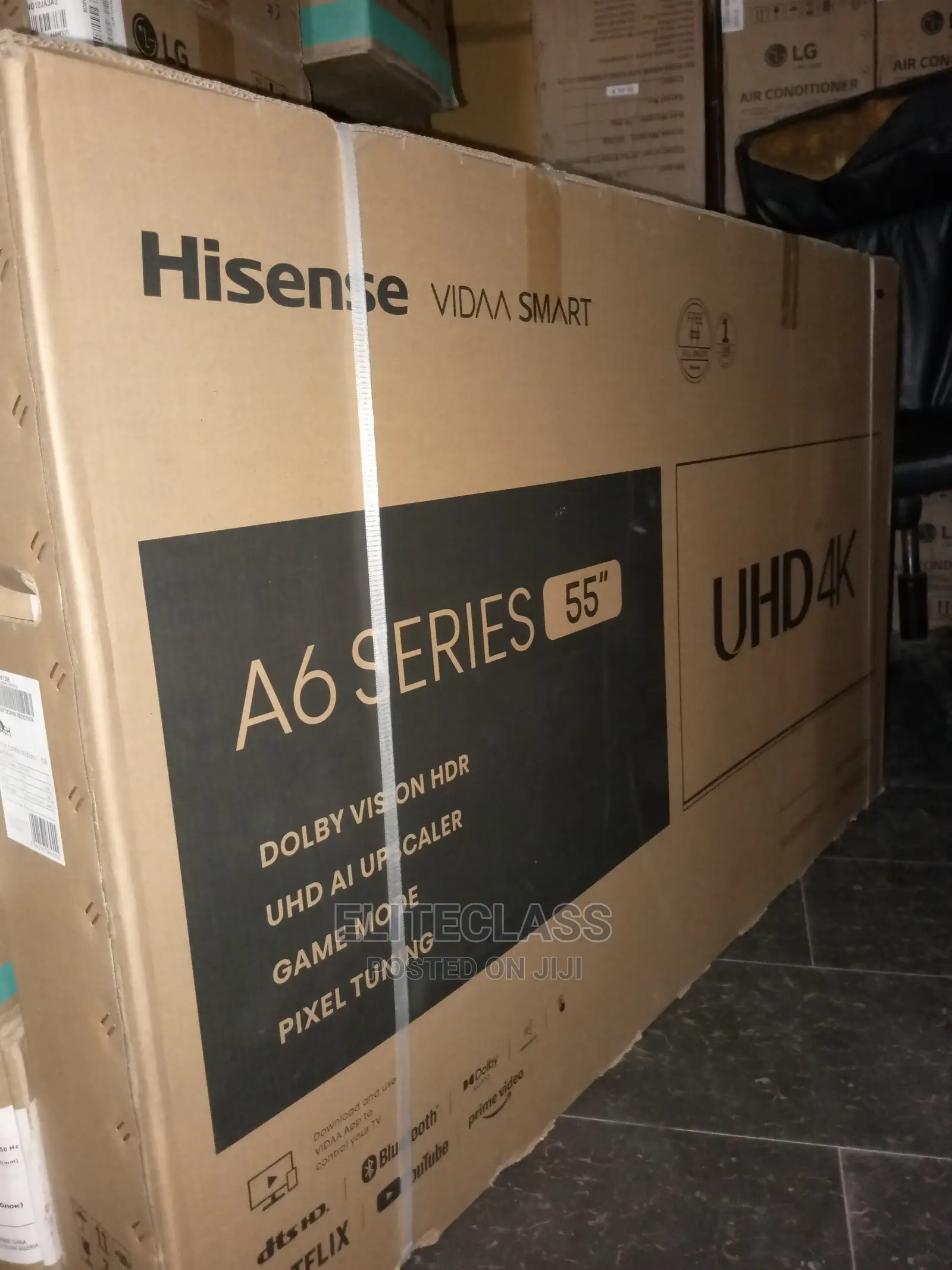 Brand New Hisense A6G 55'' Uhd Smart TV + Netflix+ Browser
