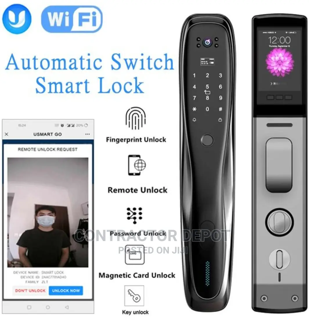 Smart Door Lock With Camera
