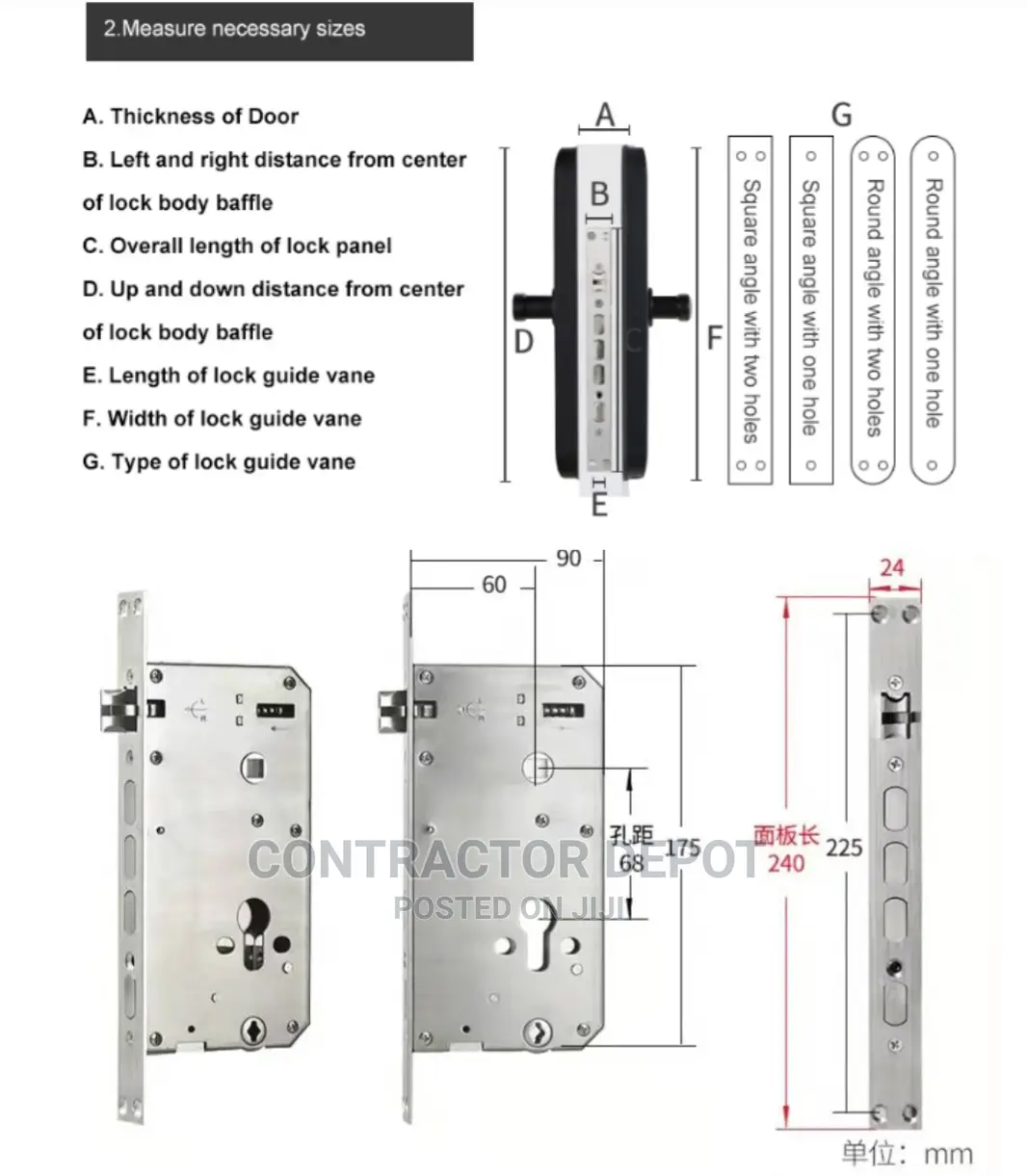 Digital Door Lock With Smart Recognition Wifi