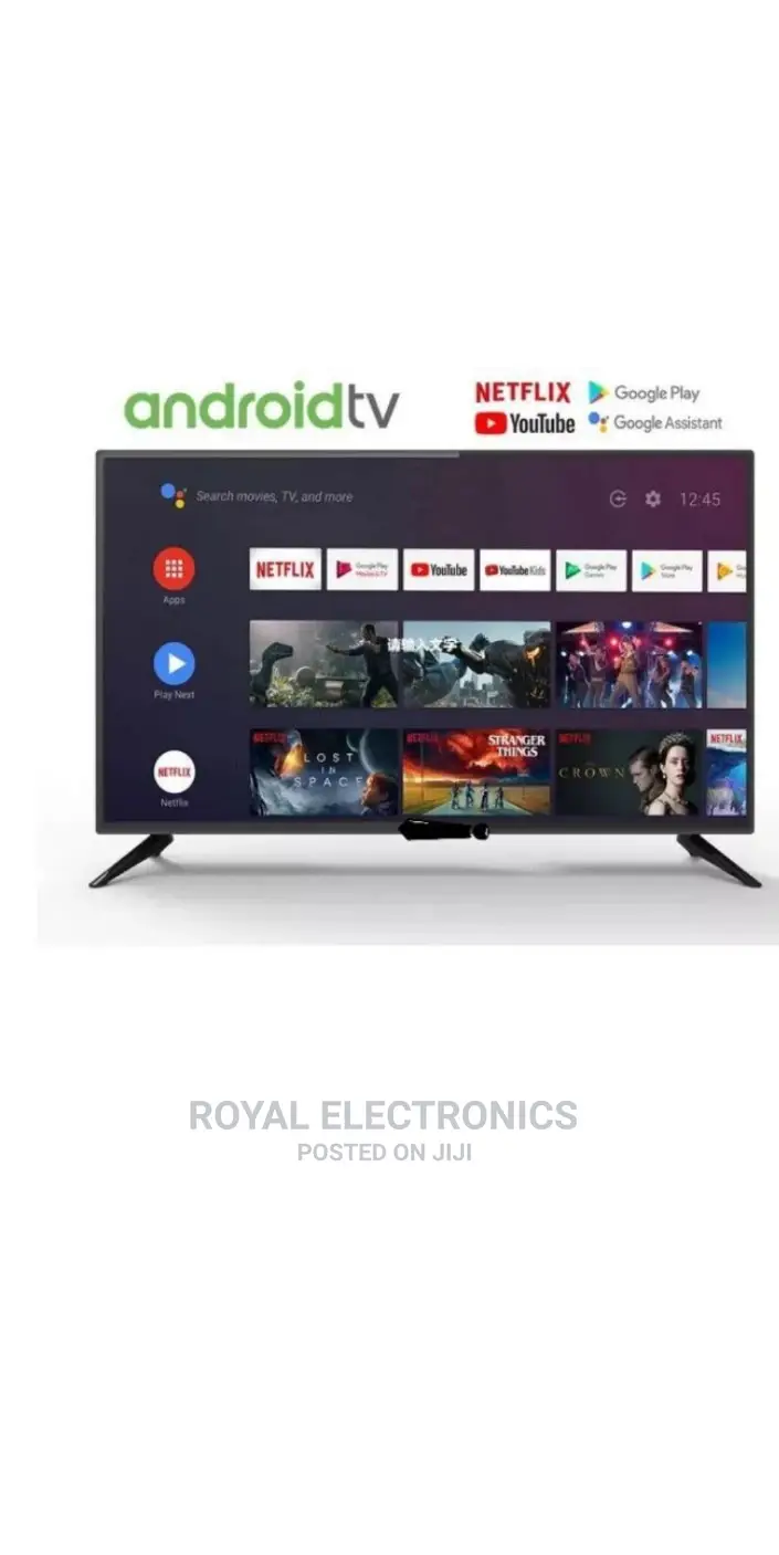Brand New Hiscence Smart Android Tv 43 Inches, With Netflix