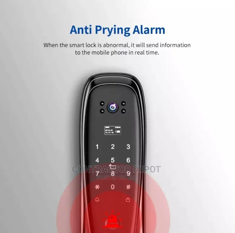 Smartx Wifi Recognition Door Lock With Camera Video