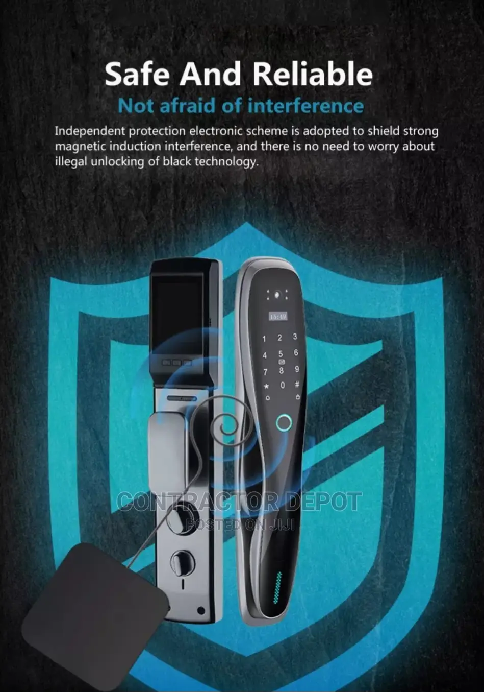 Face Recognition Smart Door Lock Unlock Instantly