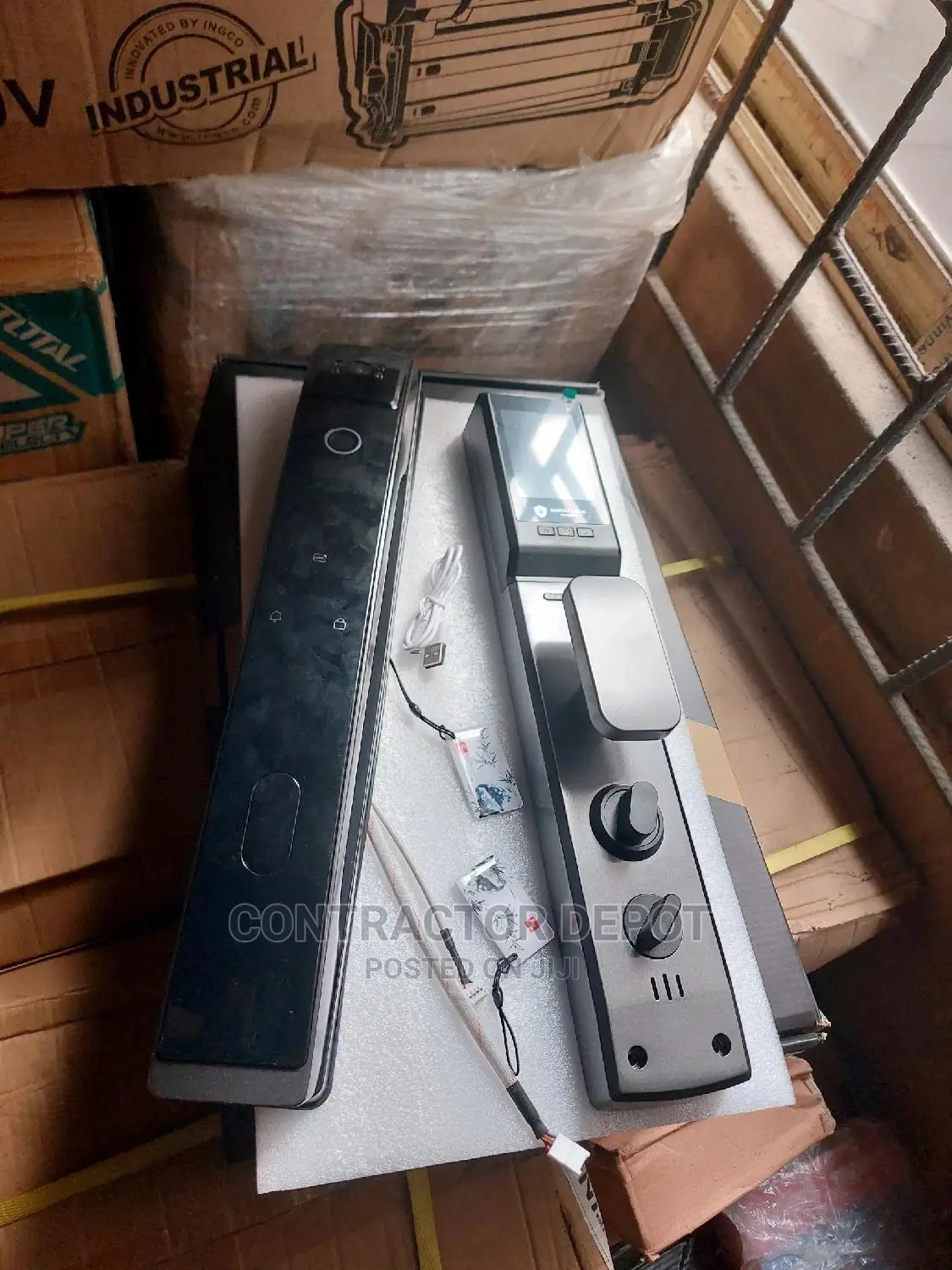 Smart Phone App Digital Door Lock With Doorbell