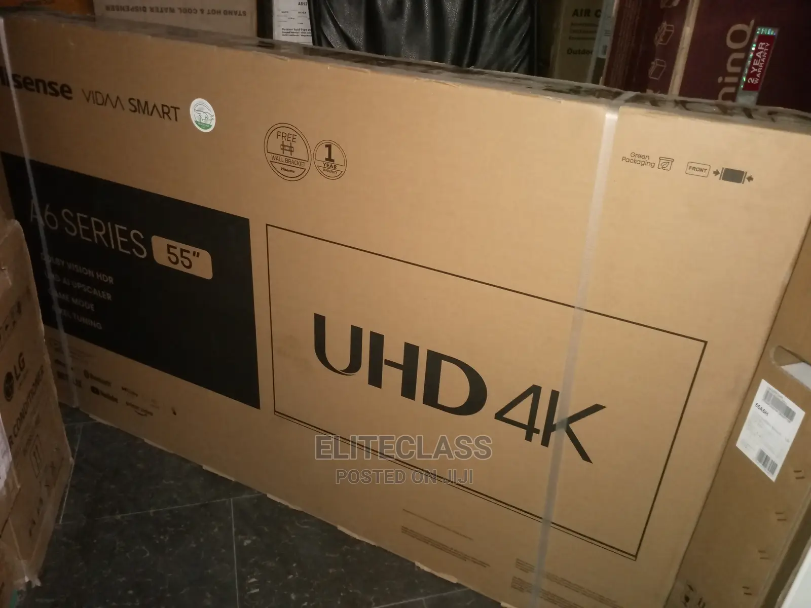 55'' Hisense Smart Uhd TV + Netflix+ Bluetooth