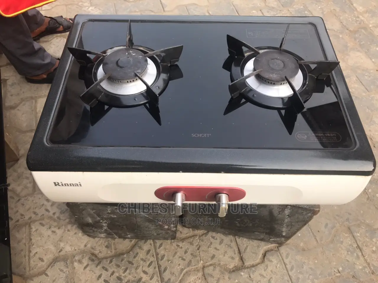 Quality Imported Uk Used Two Burner Cooker, Glass Top