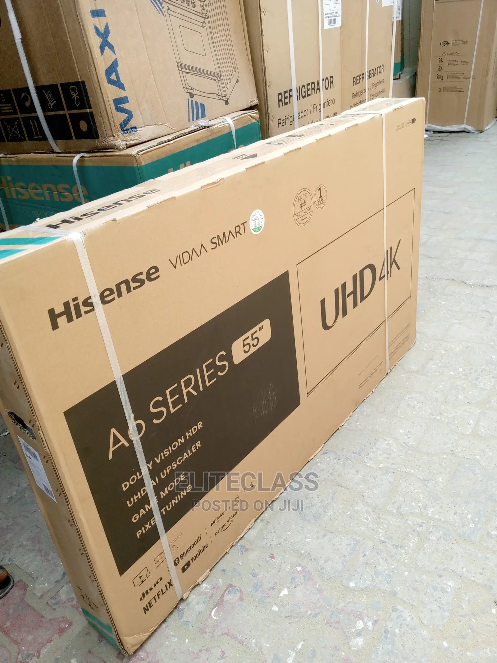 Hisense 55-Inch Uhd LED Smart Tv+ Netflix + Youtube