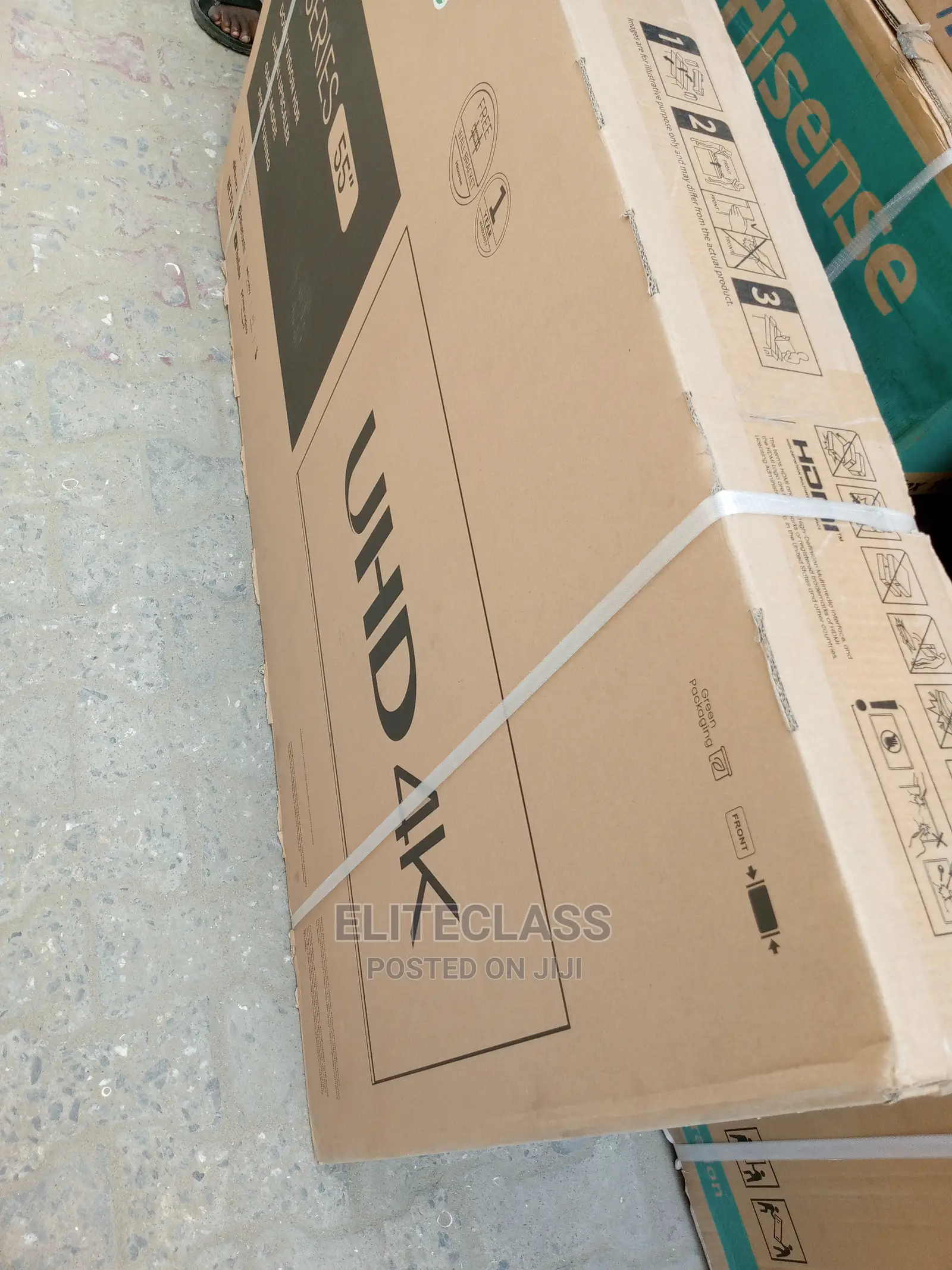 Brand New 55- Inch Hisense Smart TV | Game Mode + Netflix