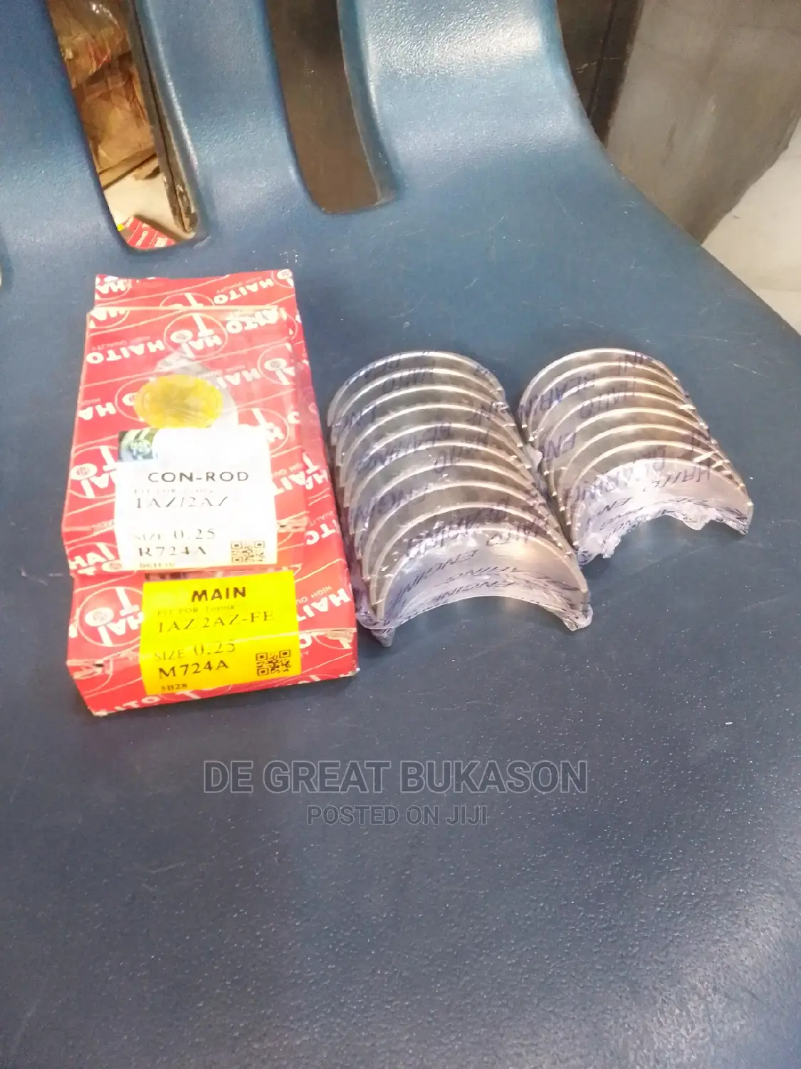 Metal and Main Bearing Toyota 2az Engine