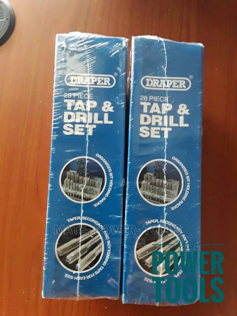 Draper 28 Piece Metric Tap and HSS Drill Set