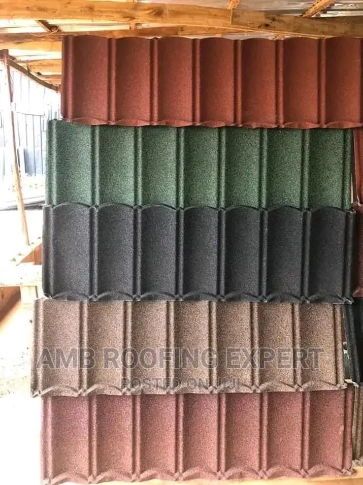 Korea Roofingtiles Stone Coated 50 Years Guarantee Certifi