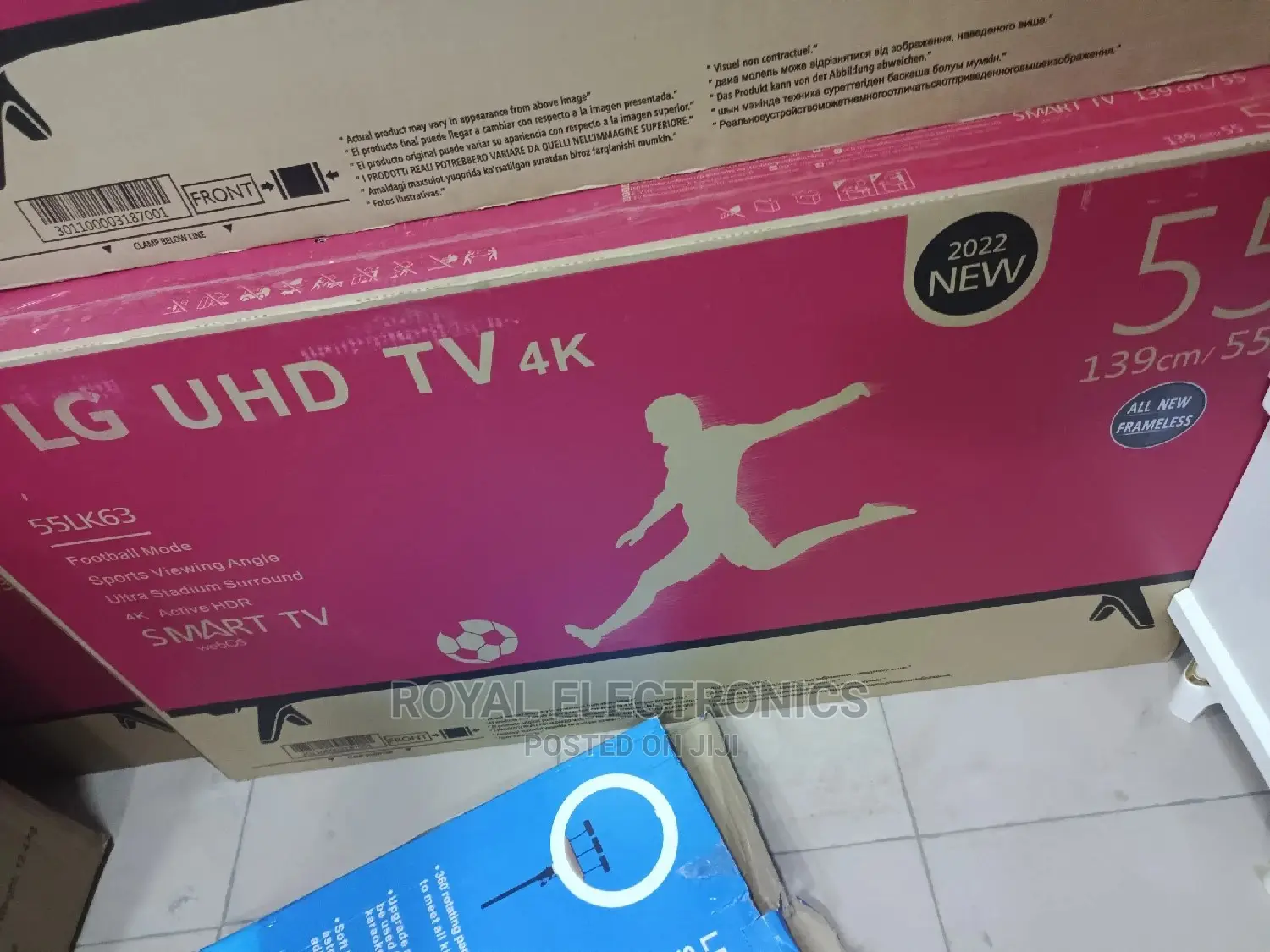 PROMO New LG Smart Android Tv 55 Inches, Netflix, Youtube