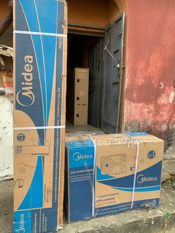 Midea 3hp(Tons)Floor Standing Ac R410mfpa-24hrdn1