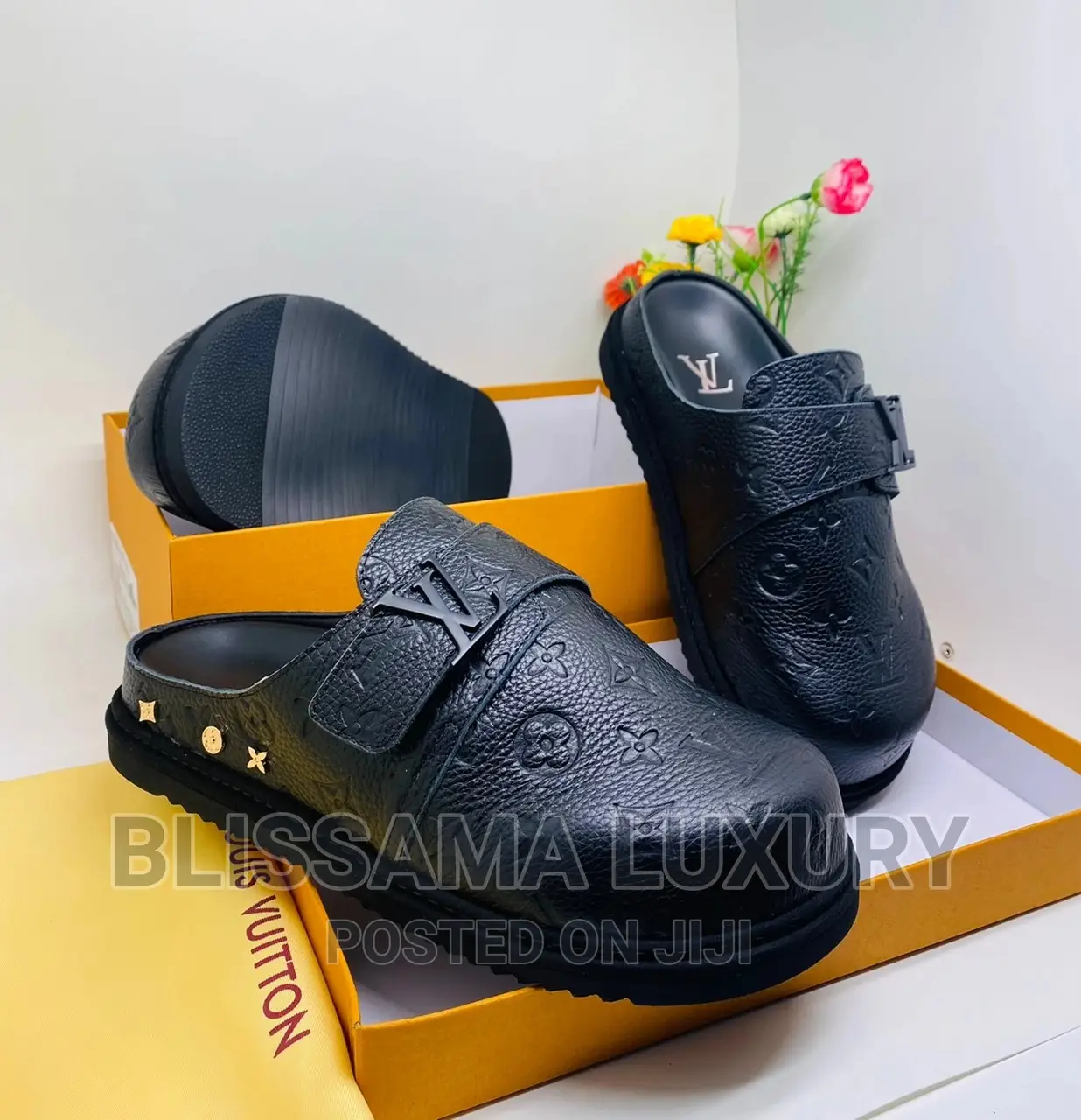 Quality Double Sole Louis Vuitton Mules