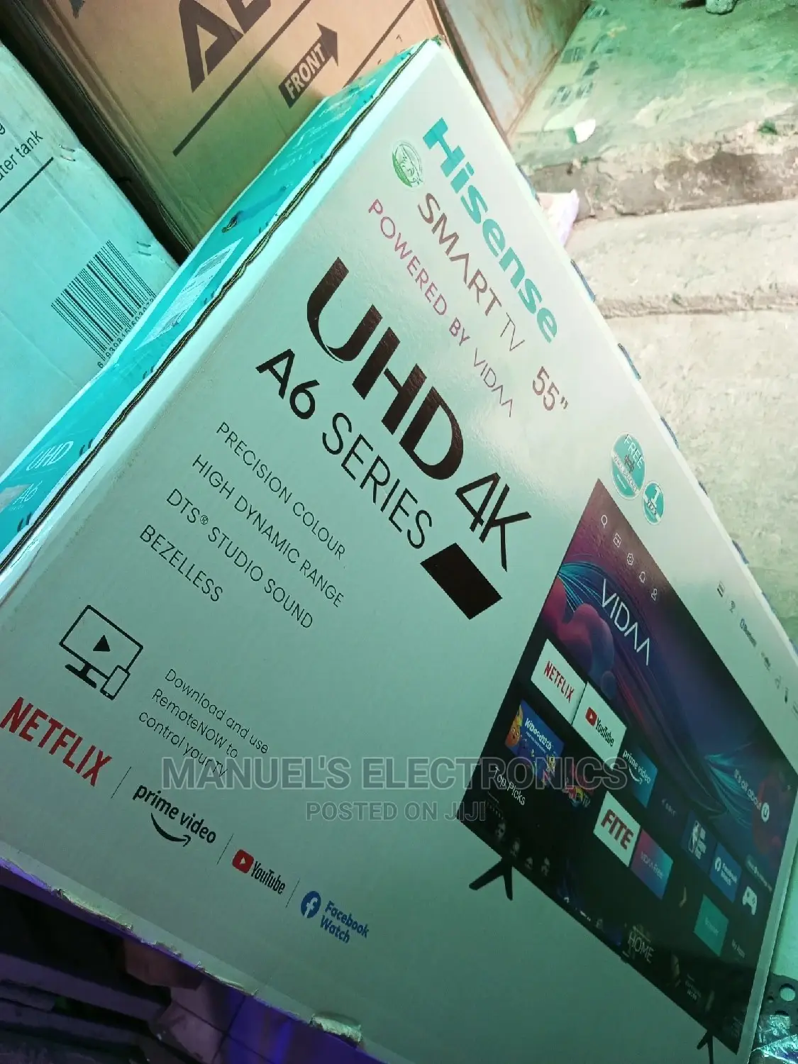 Hisense Smart Tv 55" A6 Series
