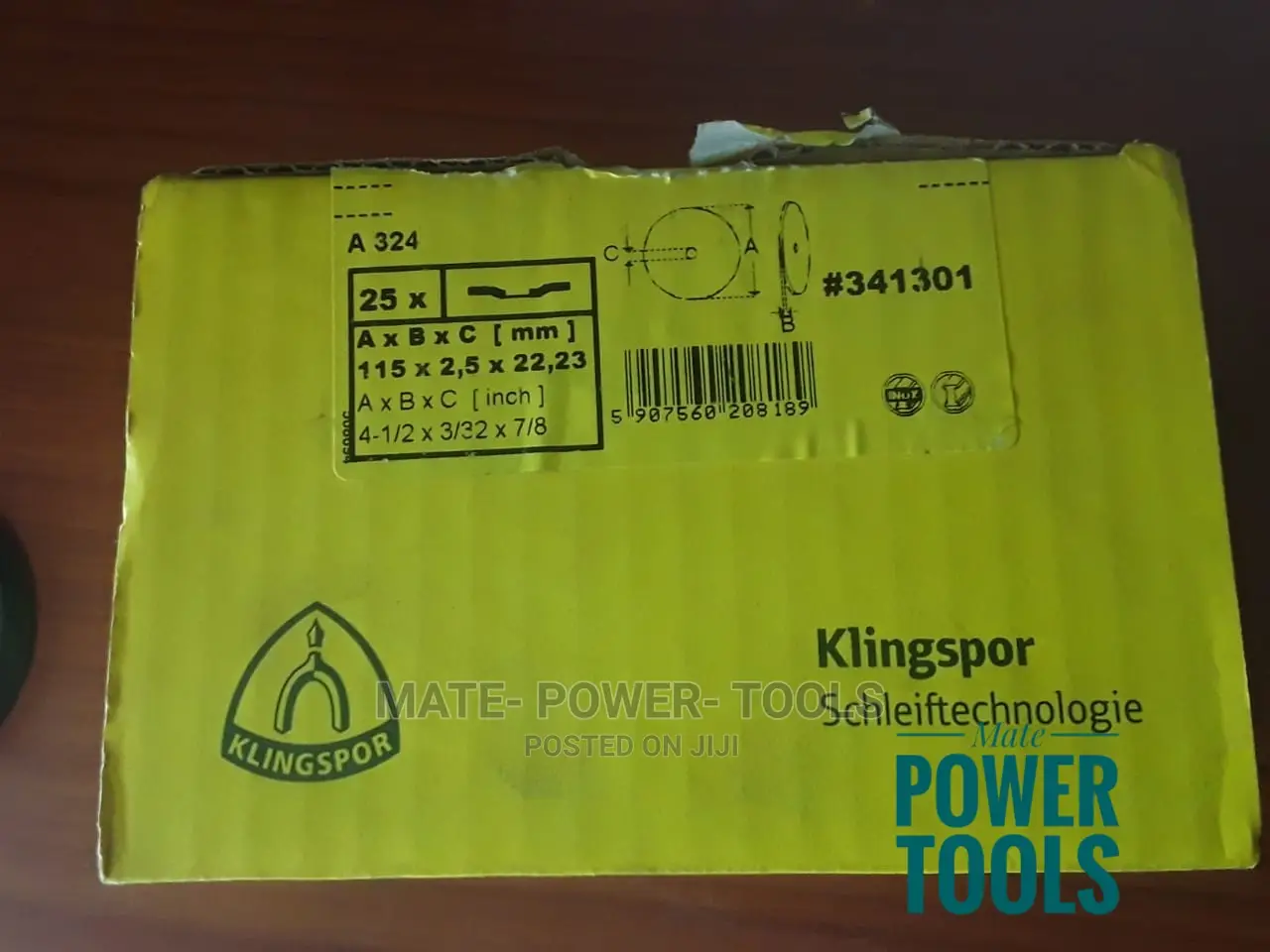 Klingspor Cutting-Off Discs 115mm, Depressed, for Metal