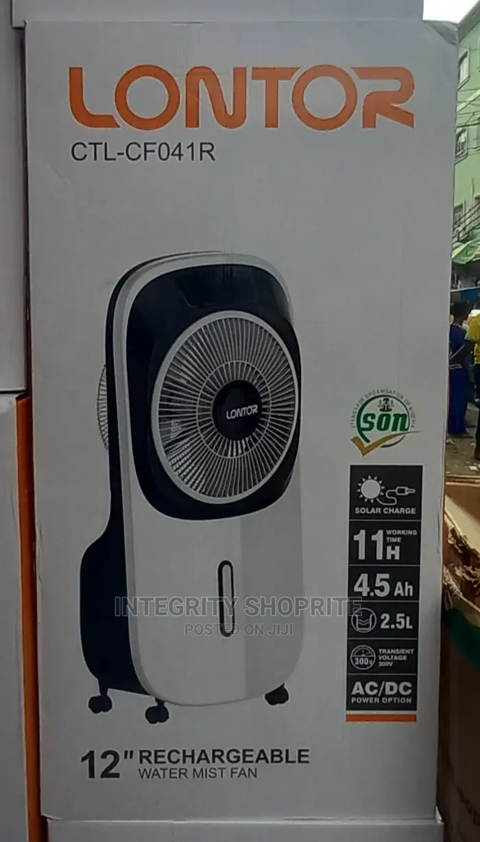 Lontor Rechargeable Mist Fan Air