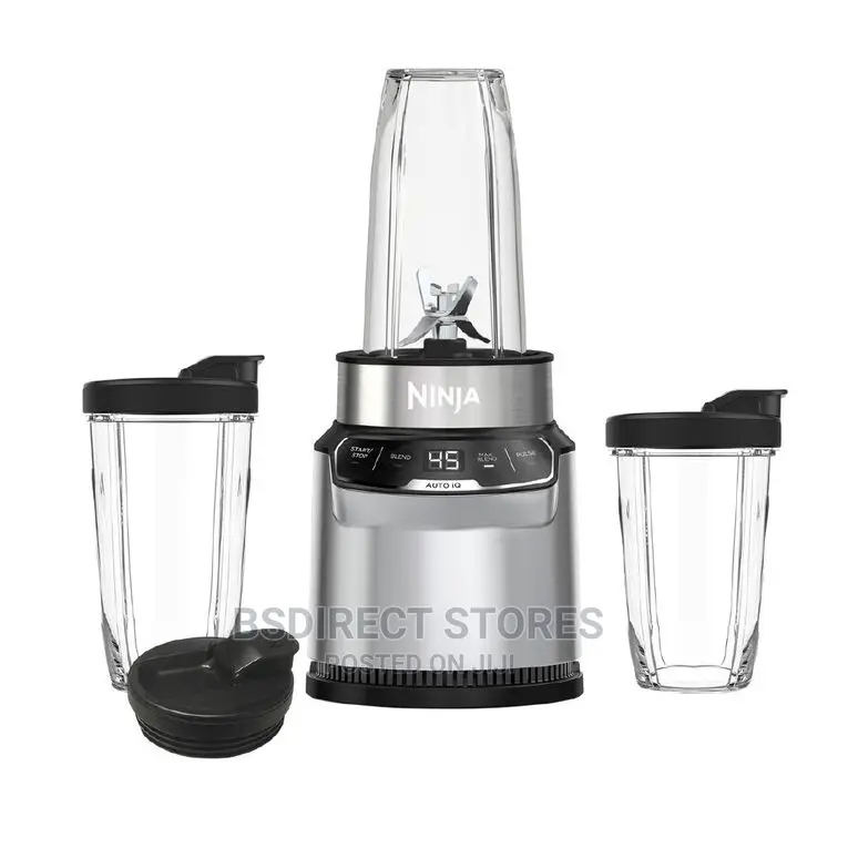 NINJA 2-in-1 Auto IQ BN500UK Blender Max Blend With 2 Cups