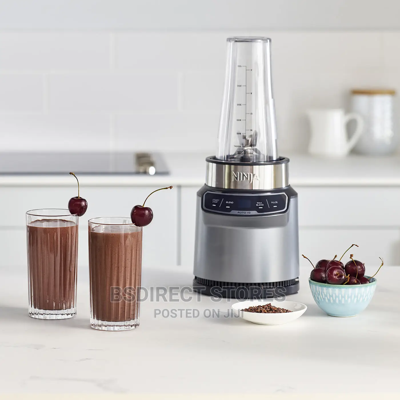 NINJA 2-in-1 Auto IQ BN500UK Blender Max Blend With 2 Cups
