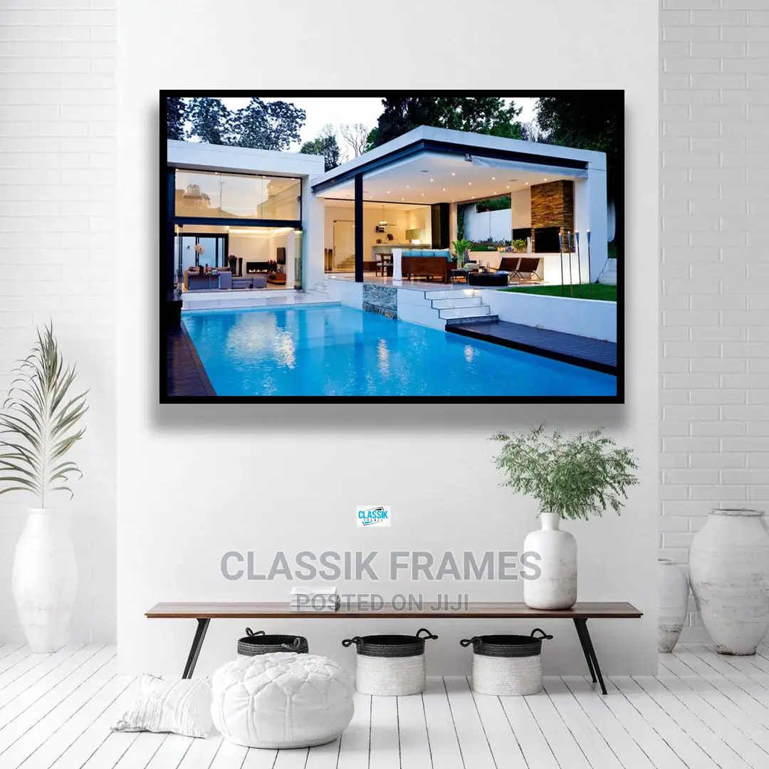 Hd Framed Real Estate Picture Painting Wall Arts