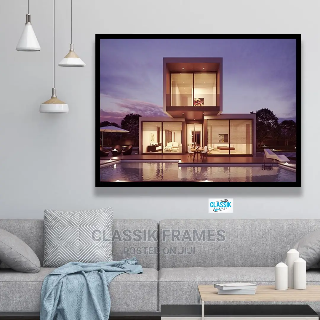 Hd Framed Real Estate Picture Painting Wall Arts