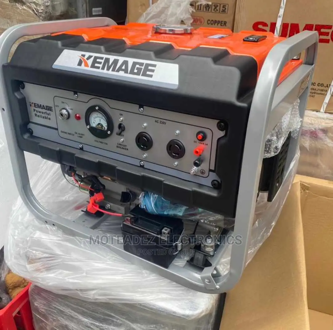 KEMAGE 5.0kva Copper Coil Key Remote Start Gen (KM-5800E2R)