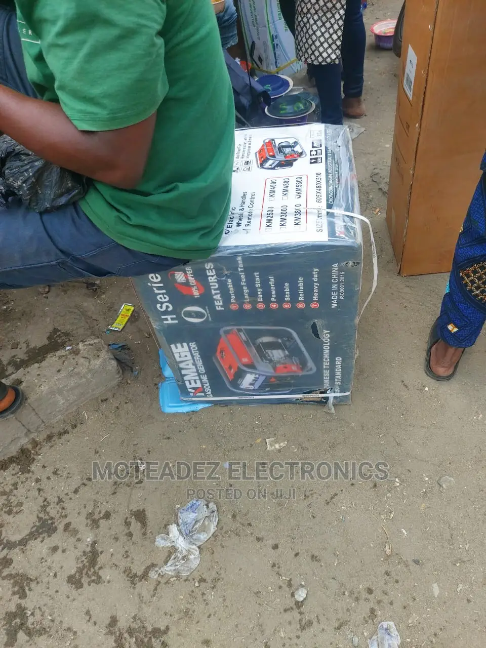 KEMAGE 5.0kva Copper Coil Key Remote Start Gen (KM-5800E2R)