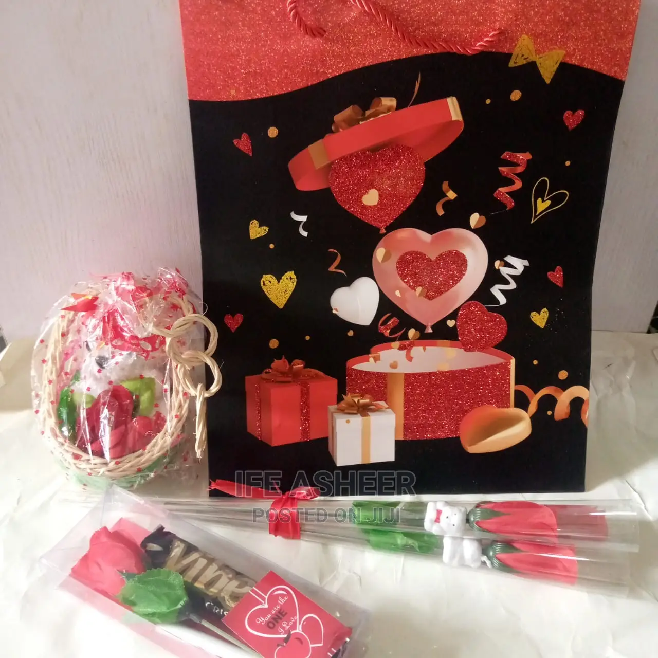 Valentine Package With Fancy Bag 0011