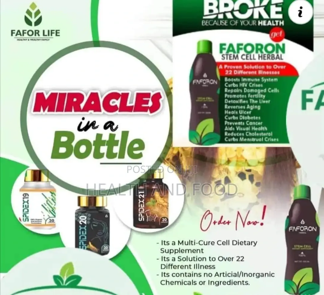 Faforon Miracle In A Bottle With Spidex19 Spidex21 Spidex20