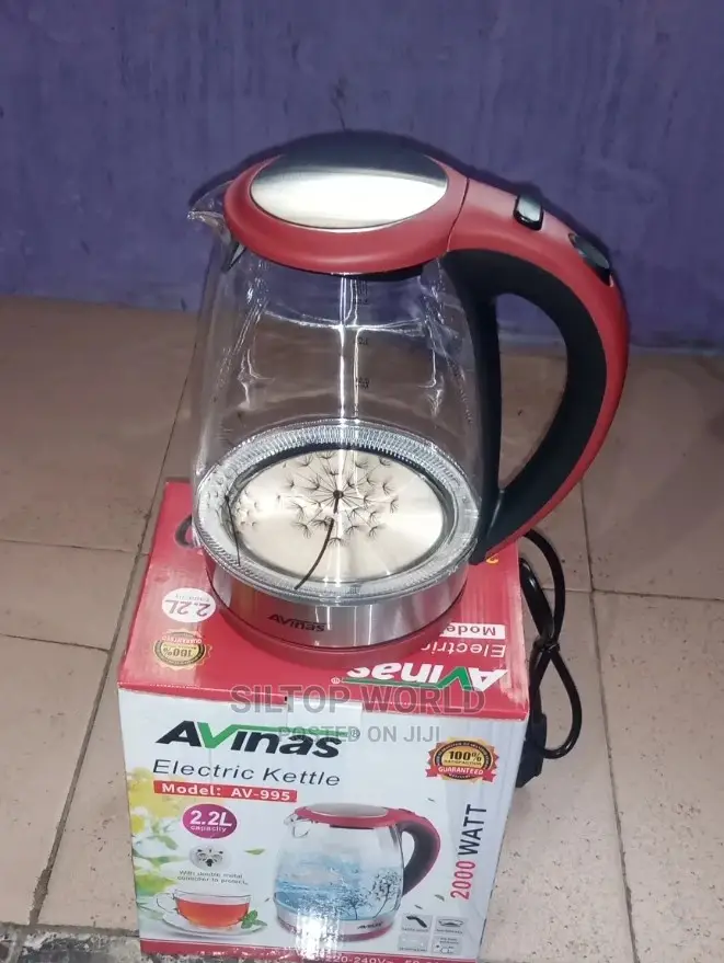 2.2L Avinas Electric Glass Transparent Kettle