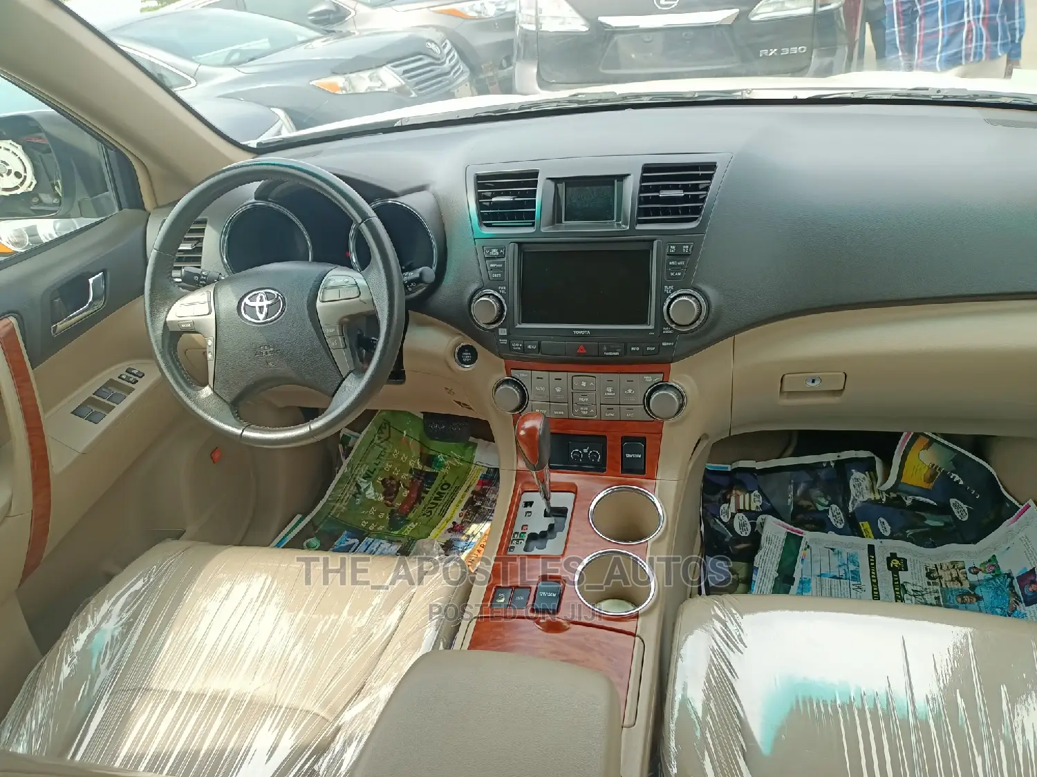 Toyota Highlander Limited 2010 White