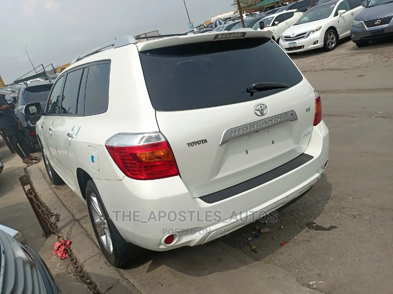 Toyota Highlander Limited 2010 White