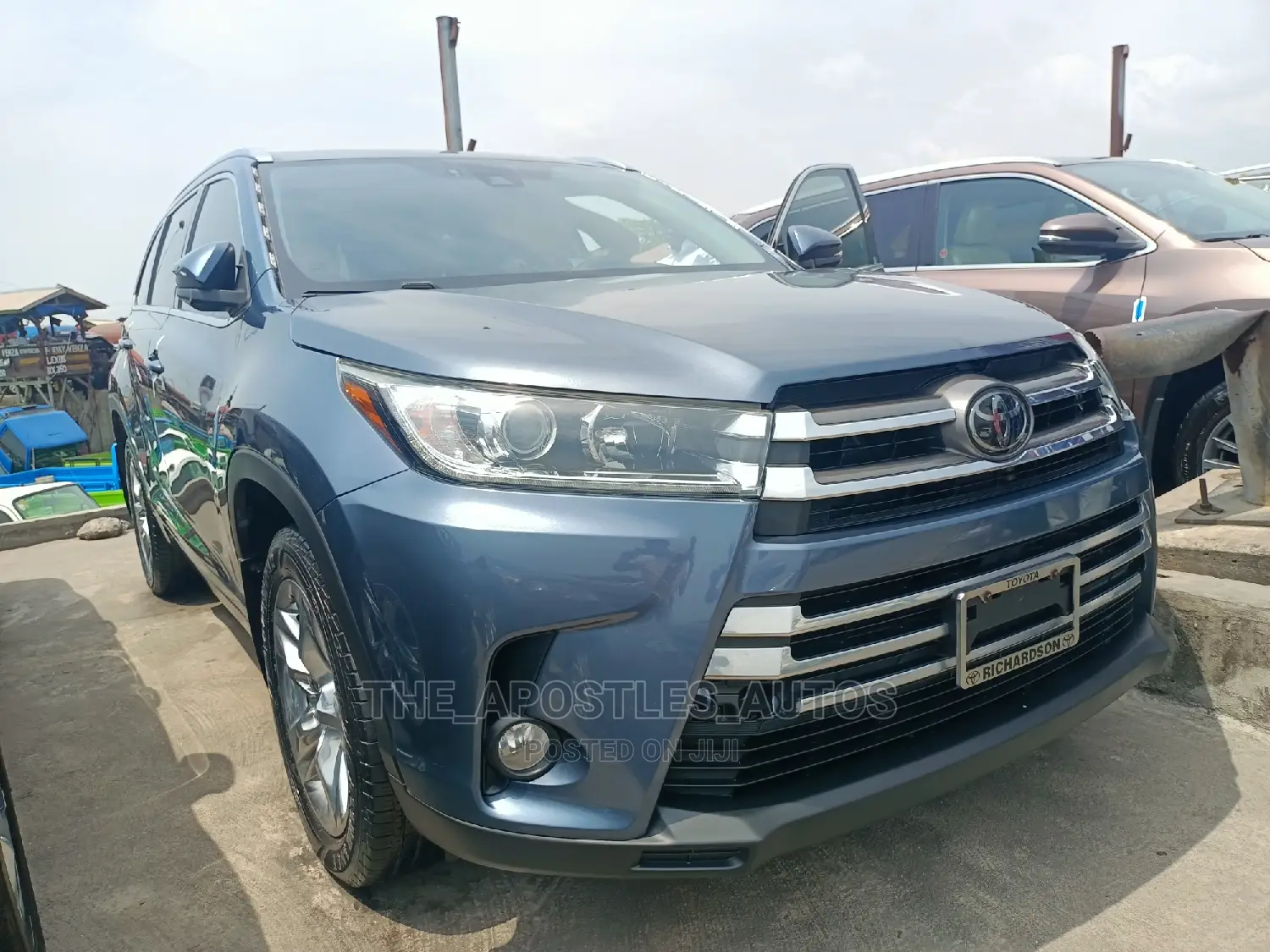 Toyota Highlander 2018 Blue