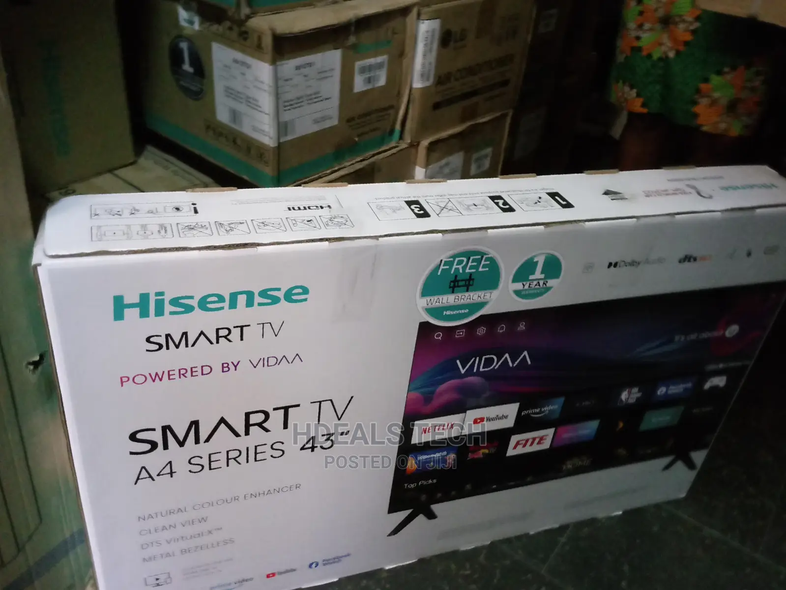 Brand New Hisense 43" Smart TV, 43B5100H.