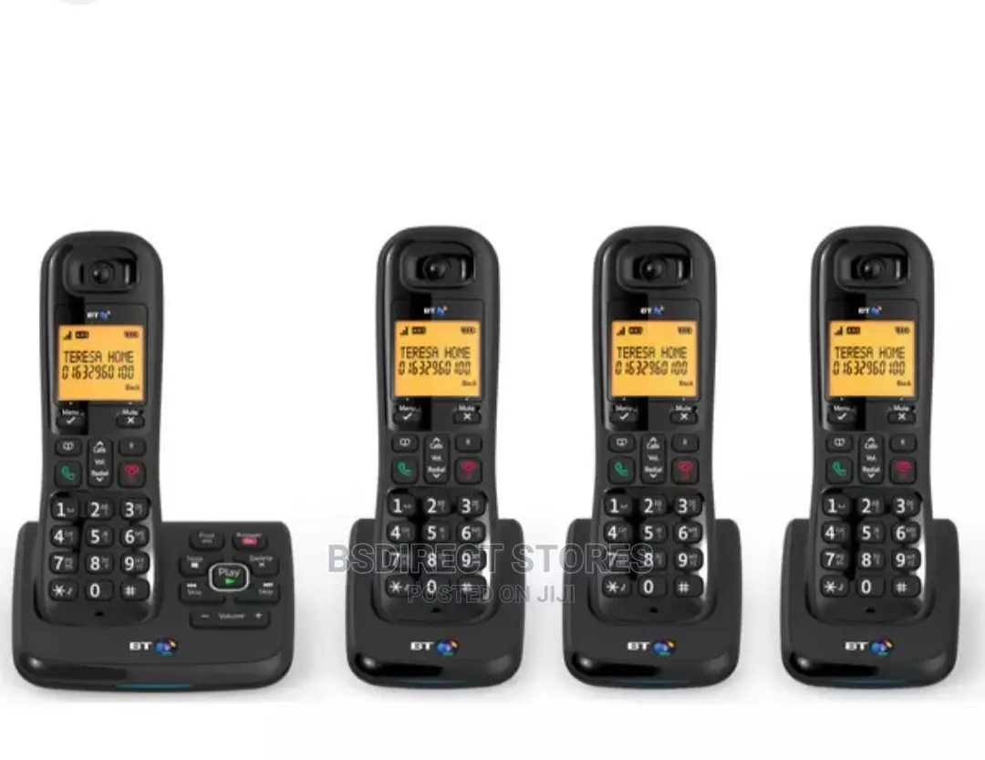 Bt Xd56 Quad Handsets Phone Answering Machine & Call Blocker