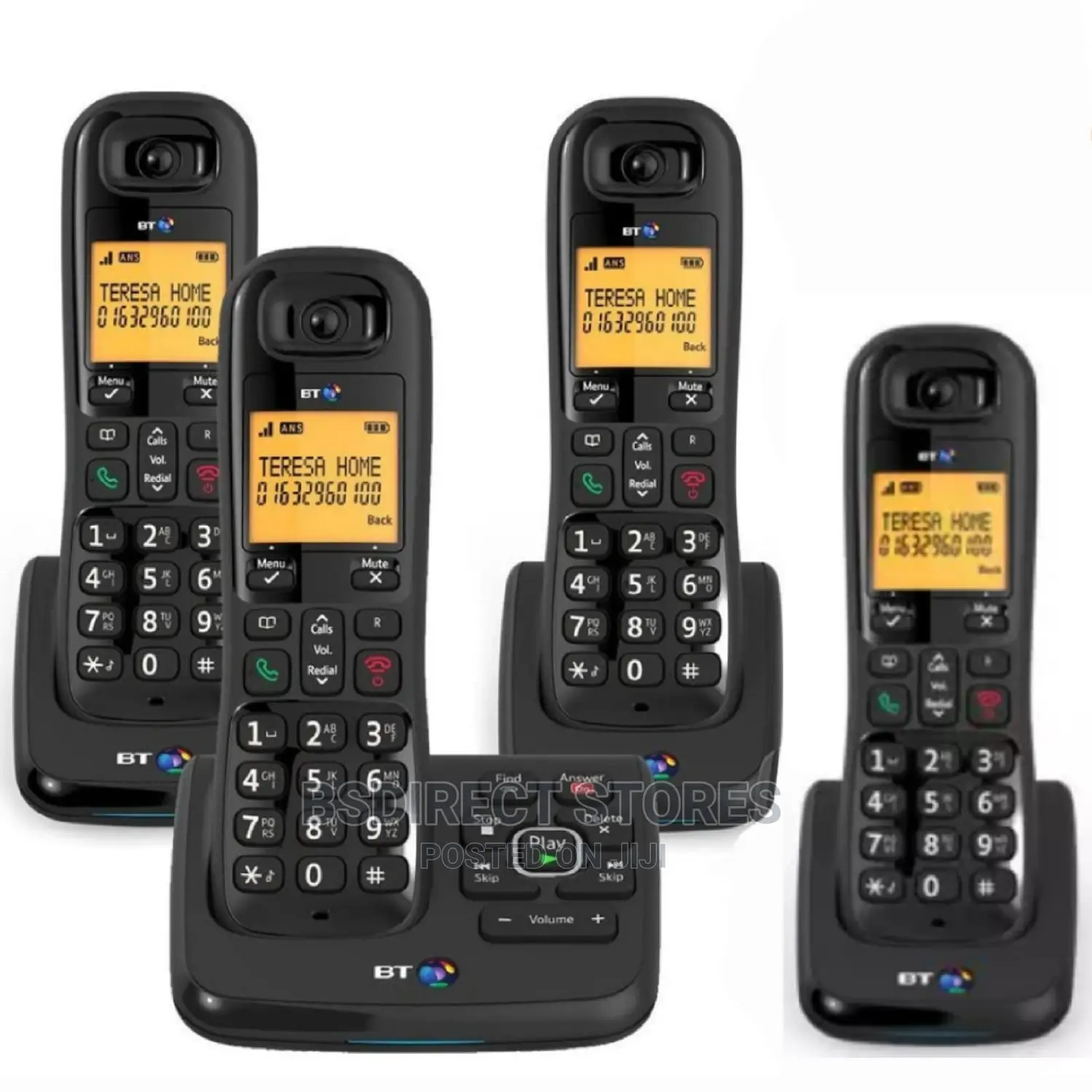 Bt Xd56 Quad Handsets Phone Answering Machine & Call Blocker