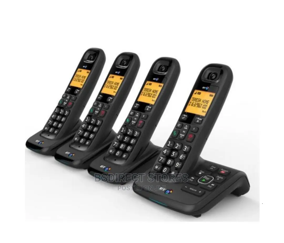 Bt Xd56 Quad Handsets Phone Answering Machine & Call Blocker
