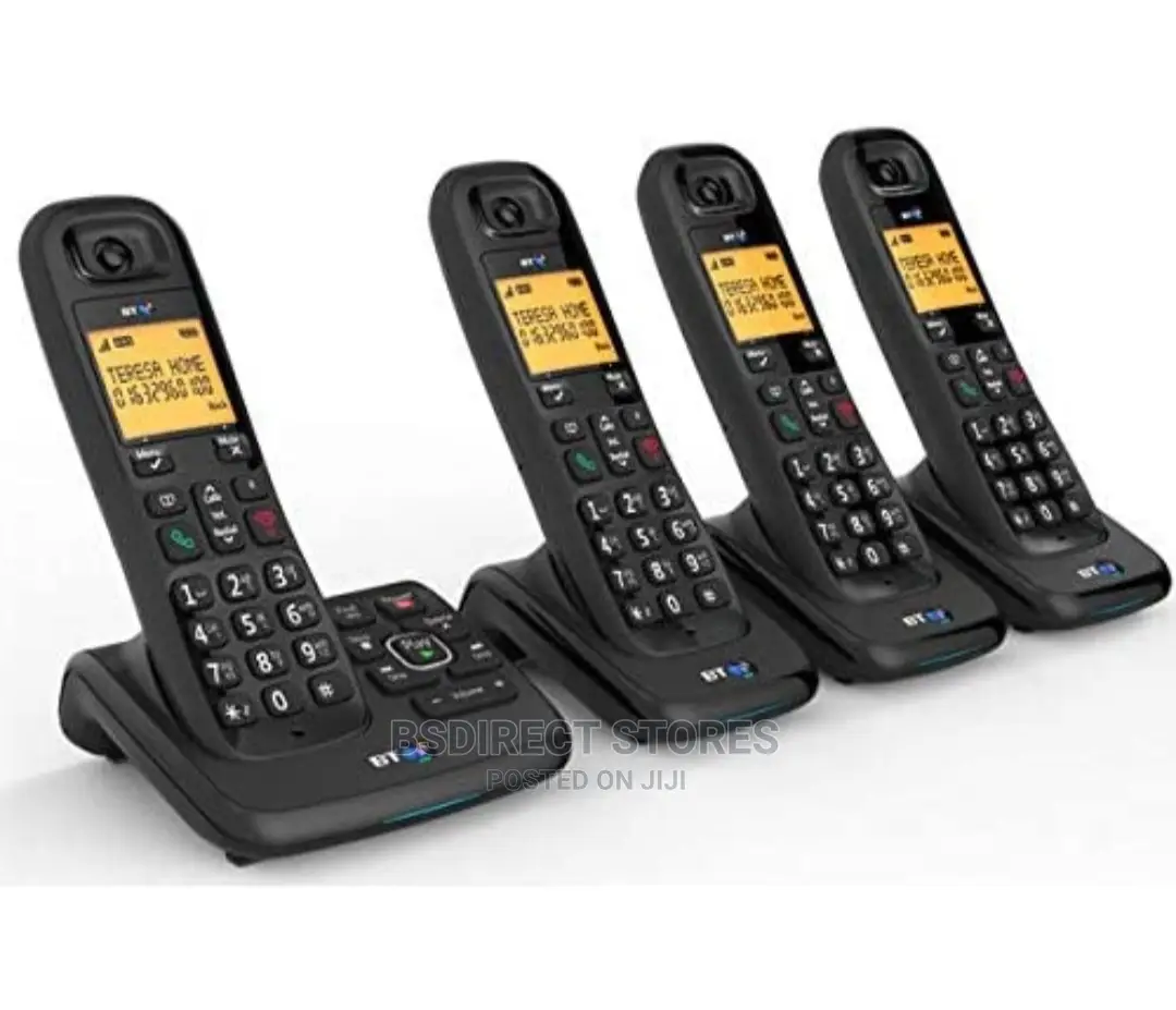 Bt Xd56 Quad Handsets Phone Answering Machine & Call Blocker