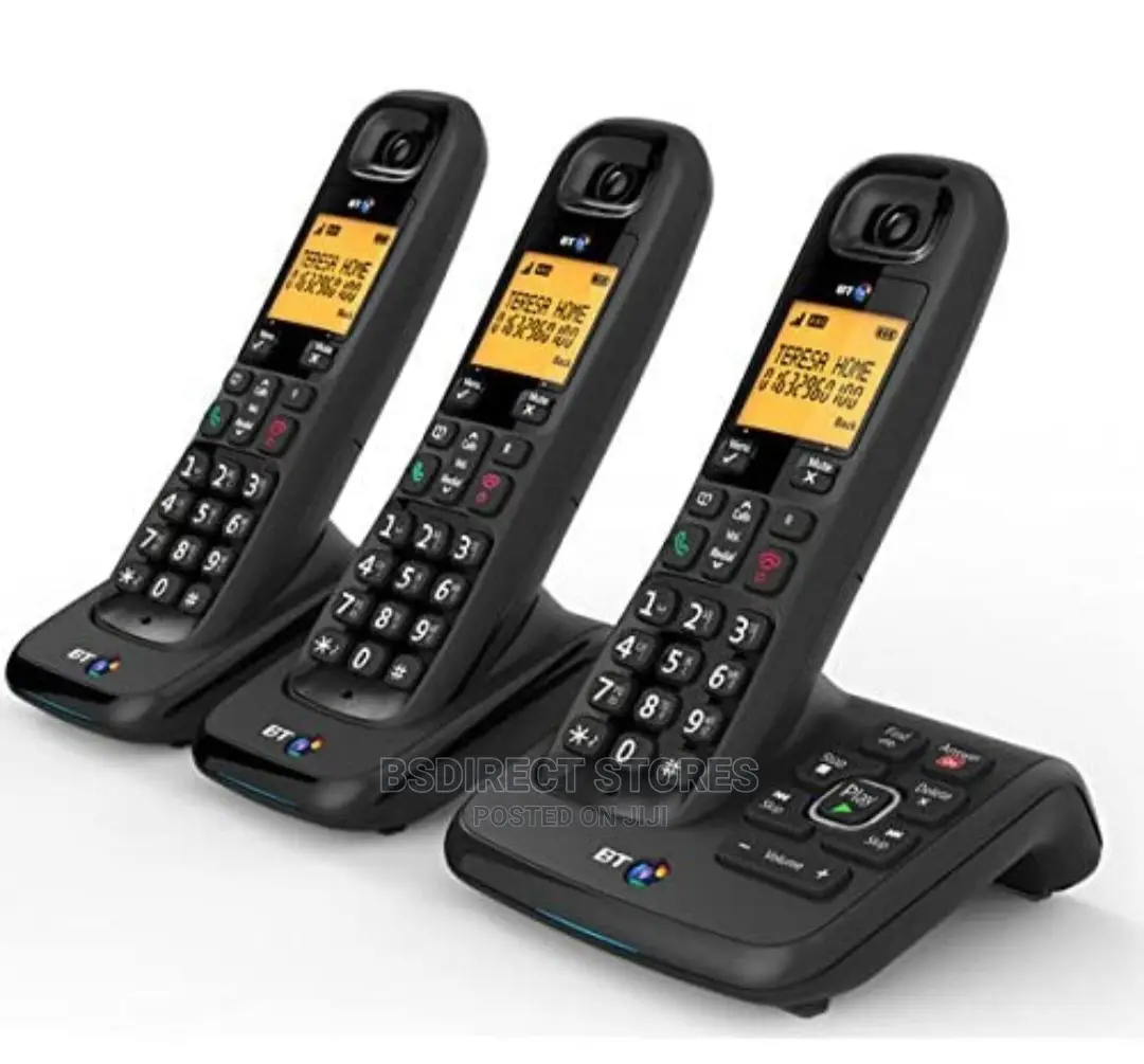 BT XD56 Triple Phones With Answering Machine Call Blocker