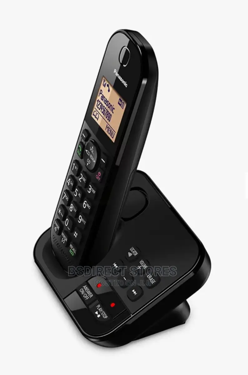 PANASONIC KX-TGC464EB Cordless Phone Quad Handsets