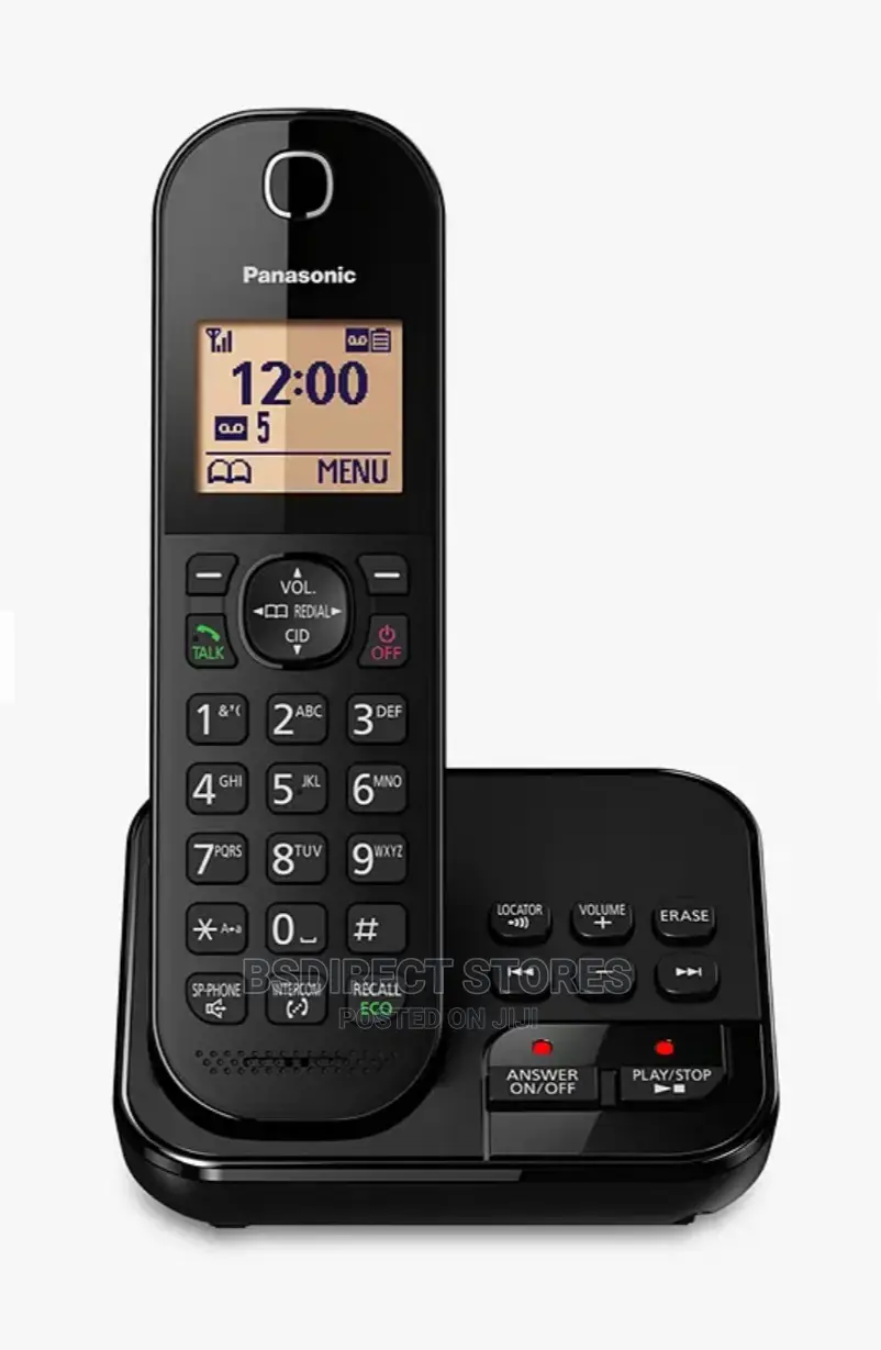 PANASONIC KX-TGC464EB Cordless Phone Quad Handsets