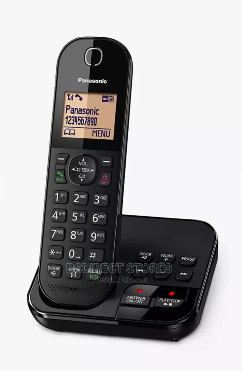 PANASONIC KX-TGC464EB Cordless Phone Quad Handsets