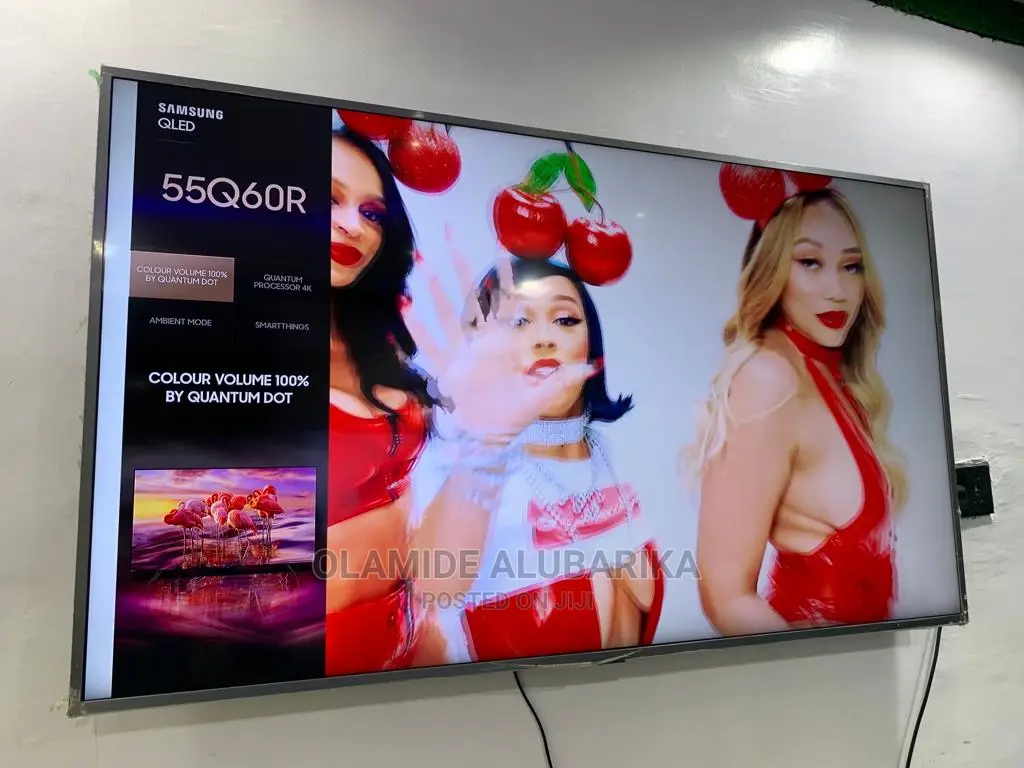 . Samsung 55" Class Q60 QLED UHD Smart Tizen TV