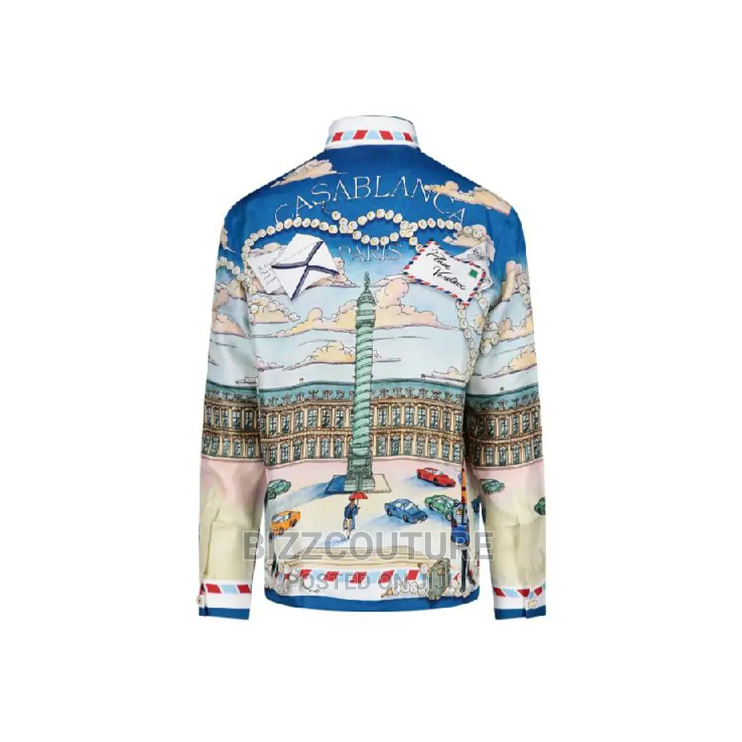 Original CASABLANCA Slik Shirts for Men Available in Store