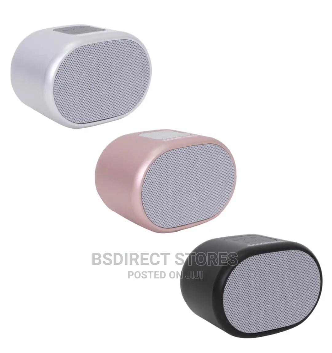 Goodmans Portable Bluetooth Speaker. Silver. Rose Gold.Black