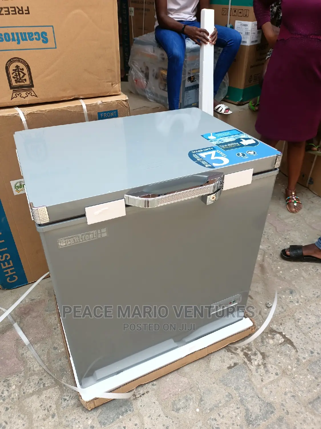 Original Scanfrost 150l Deep Freezer With 2years Warranty