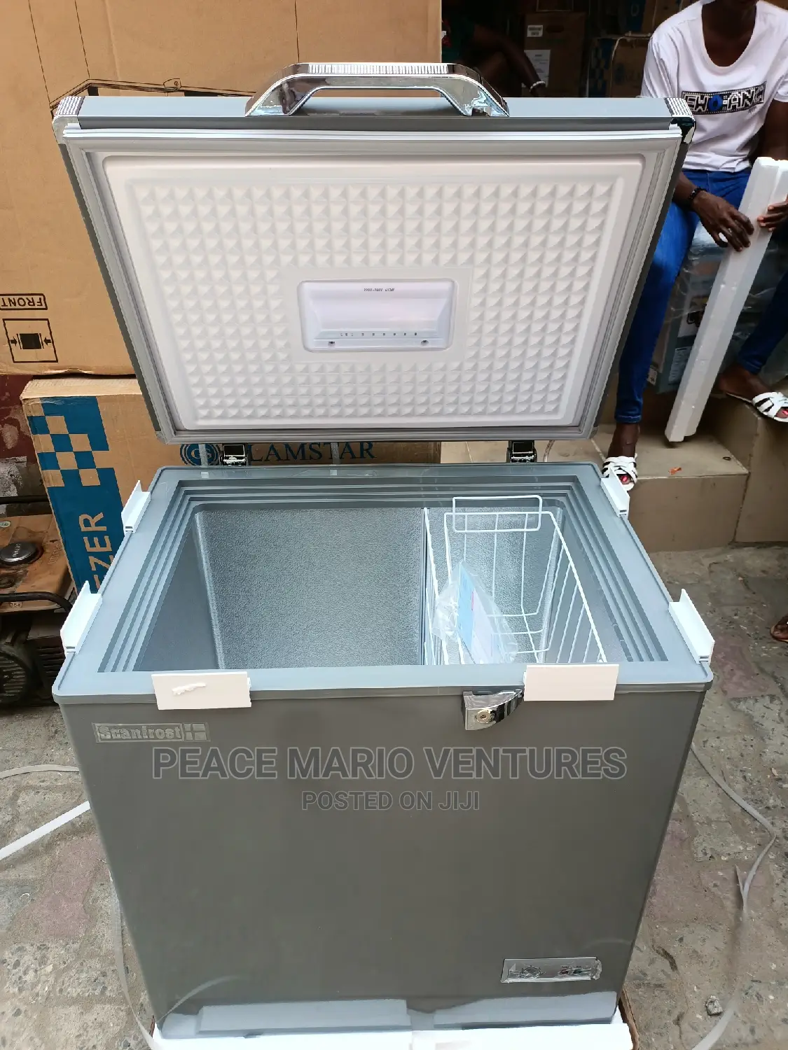 Original Scanfrost 150l Deep Freezer With 2years Warranty