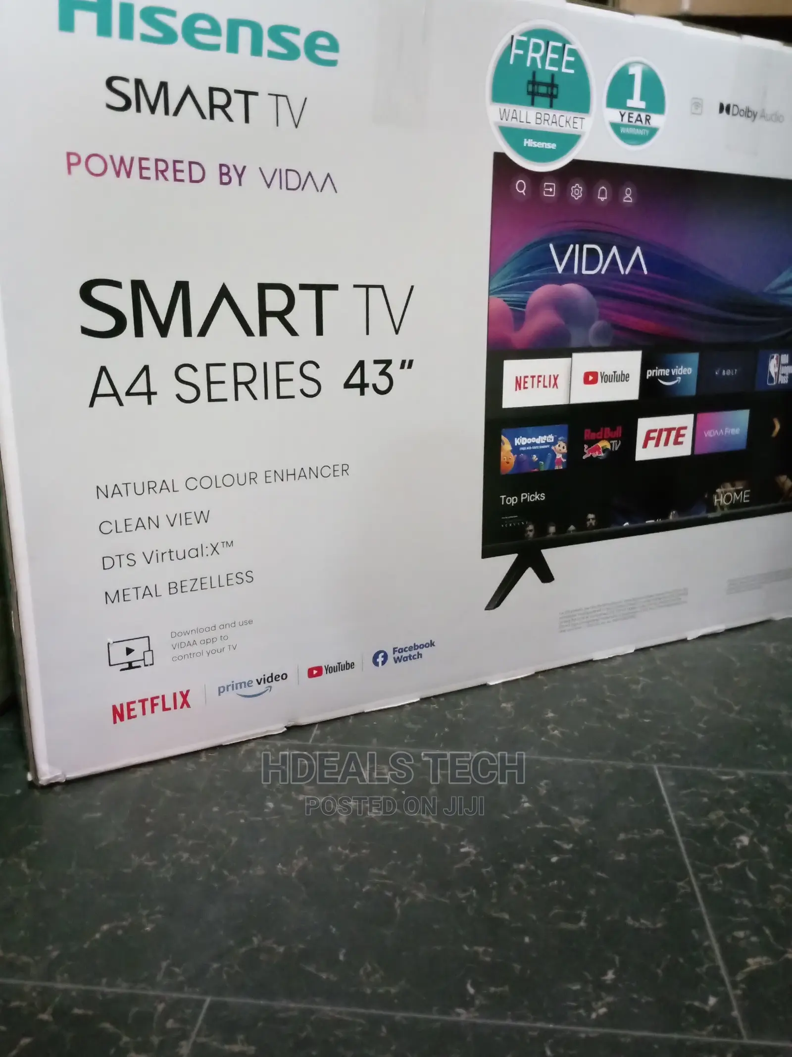 Original Hisense 43" Smart TV, 43B5100H.