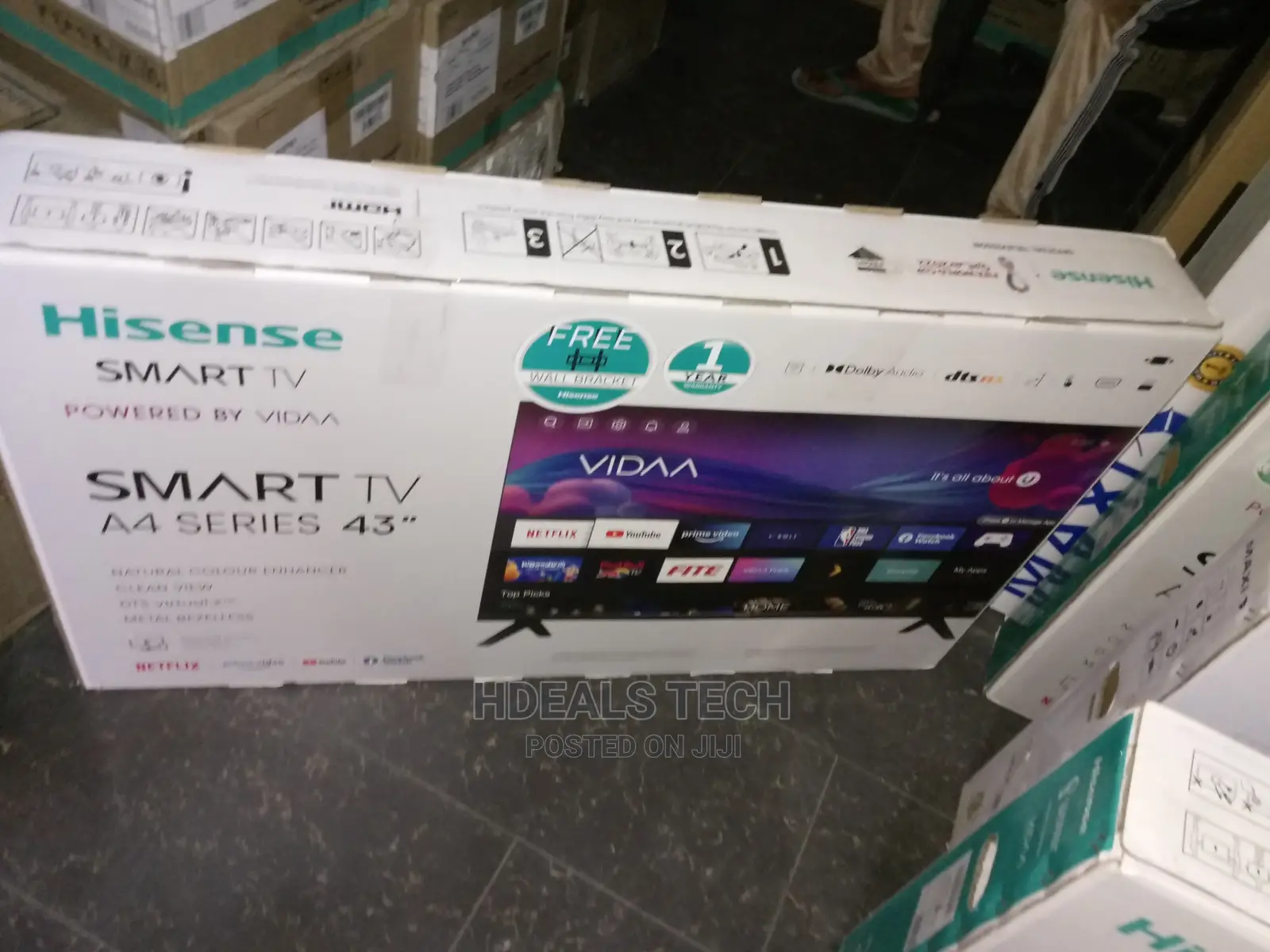 Original Hisense 43" Smart TV, 43B5100H.