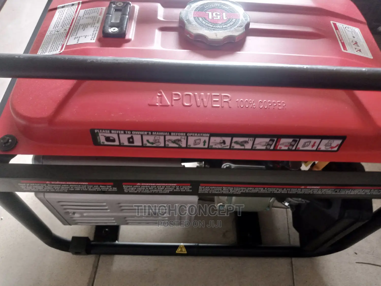 Ipower Generator AP5000 4.5kva/5kva 100% Copper Coil