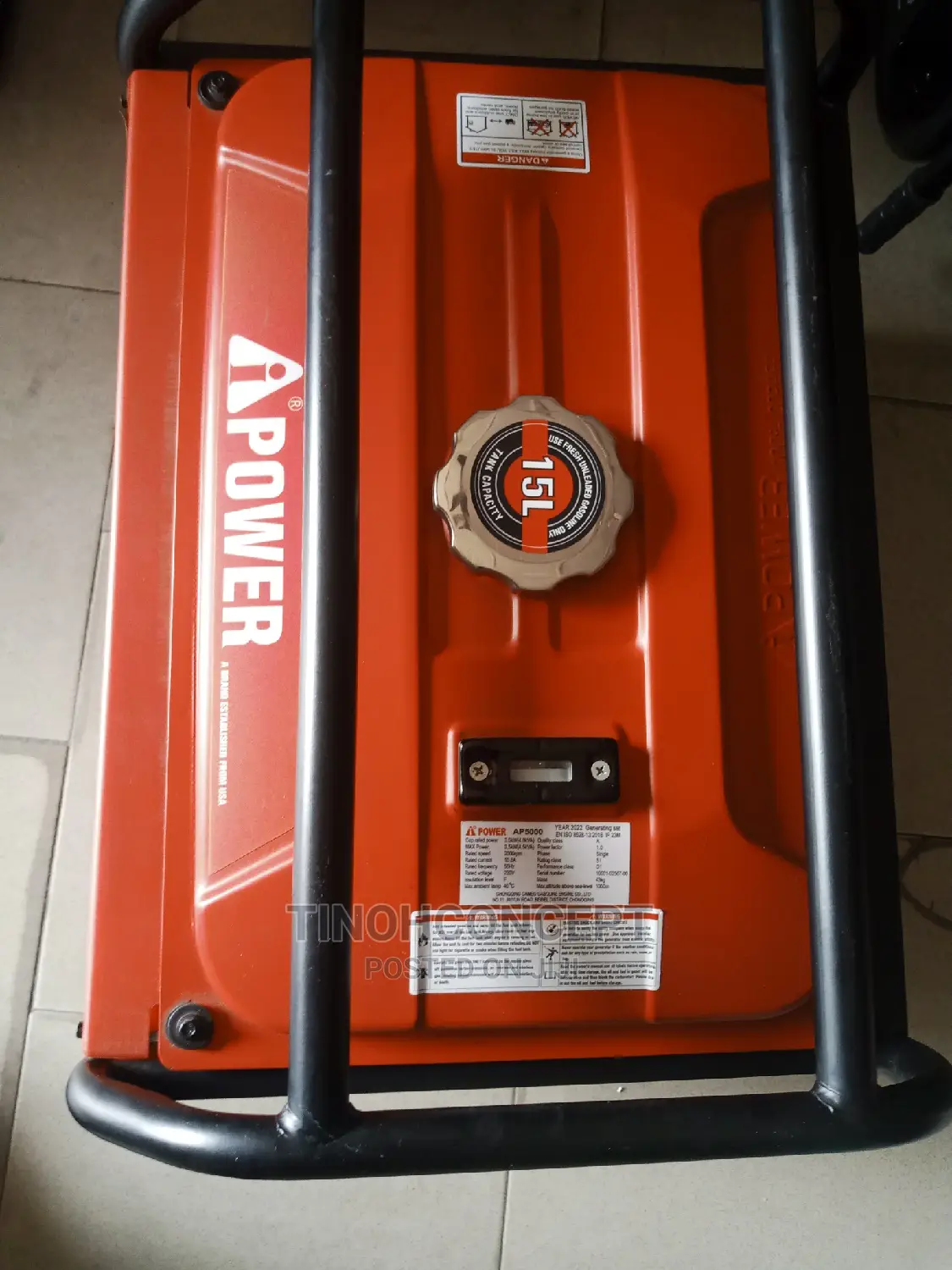 Ipower Generator AP5000 4.5kva/5kva 100% Copper Coil